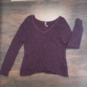 Free People chunky knit sweater